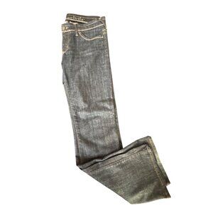 Nomad Tribe Women's Havana Low Rise Slim Leg Dark Wash Jeans Size 30